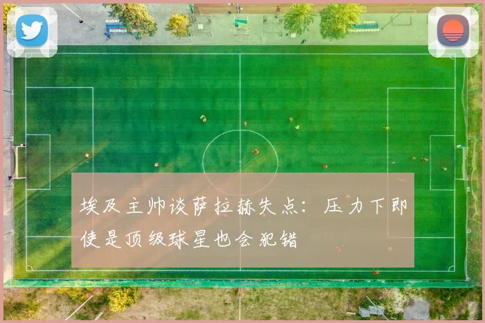 埃及主帅谈萨拉赫失点：压力下即使是顶级球星也会犯错